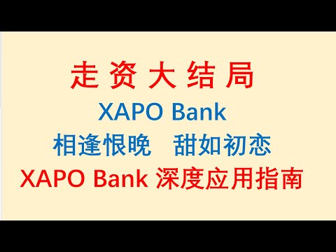 走资大结局？相逢恨晚，甜如初恋！XAPO Bank 深度应用指南