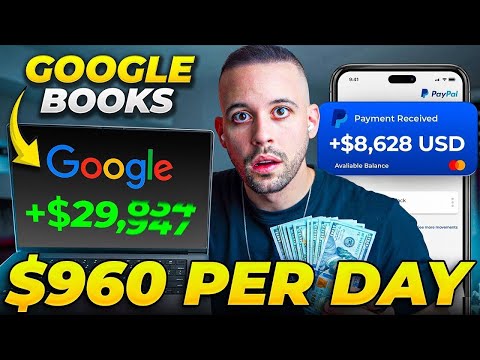 Laziest $180/Hour Google Books Side Hustle! (Make Money Online)