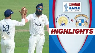 Ranji Trophy 2024/25, Haryana vs Punjab, Day 2: Match Highlights