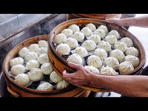 Delicious！Healing process of making buns and salty cake