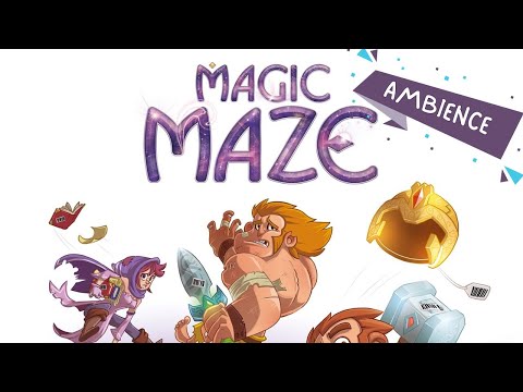 Magic Maze Ambience | Board Game Scenes with Music and Sound Effects