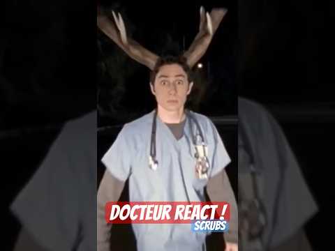 Compétition entre médecins ?! #docteureact #scrubs #etudiant #medecinestudent