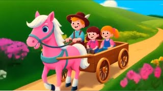 Horsey,Horsey#nurseryrhymes #animatedcartoonsforkids #animatedkidsrhymes