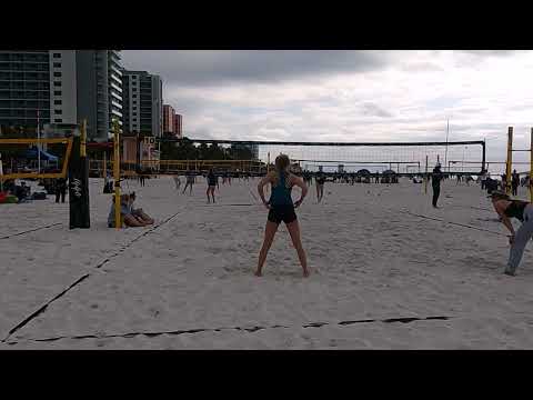 p1440 Futures Tour: Clearwater FL, Jan 28-29 - Round 2 - Coury/Kryak vs Genest/Schrock - Set 3