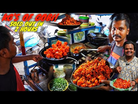 Only ₹40 Gobi Manchurian | Cheapest Food Of Bangalore | 500 People Eat Everyday  | Street Food