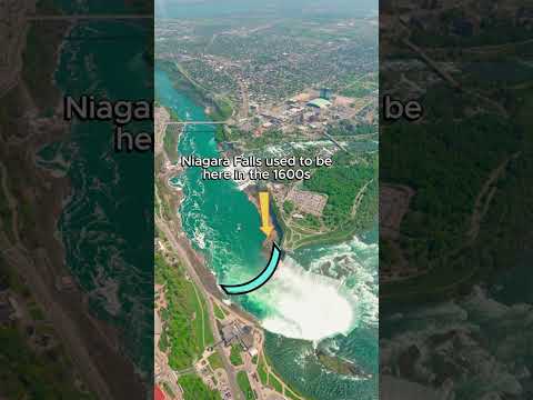 The erosion rate of Niagara Falls is approximately 1 foot per year!#niagarafalls #niagarafallscanada