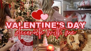 2025 VALENTINE'S DAY DECORATE WITH ME! | FROM CHRISTMAS TO VALENTINE'S DAY! | Lauren Yarbrough