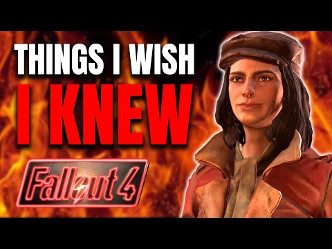 Fallout 4 - 10 Things I Wish I Knew Before Playing (Tips and Tricks)