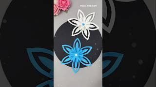 Paper craft ideas flowers easy || Craft video short || Simple paper crafts #craftvideoideas #diy