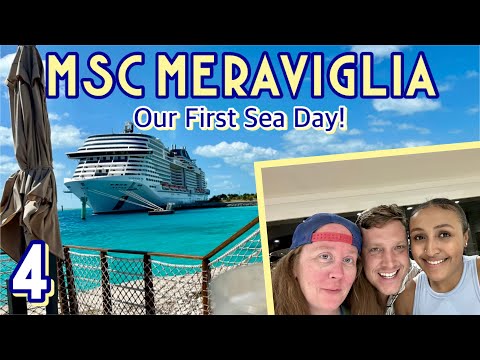 MSC Meraviglia: Sea day pool vibes, fancy dinner, new friends, & evening fun! | PART 4, April 2023