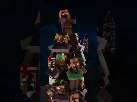 VILLAGER NEWS: INVASION! (Minecraft Animation) #shorts