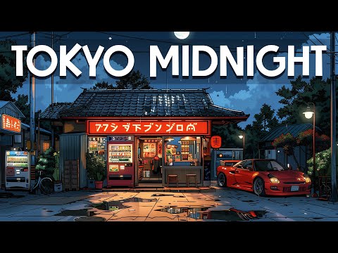 Memories Of 90s Tokyo 🔥Tokyo Midnight 🌃 Lo fi Beats To Sleep, Relax  [lofi hiphop mix]