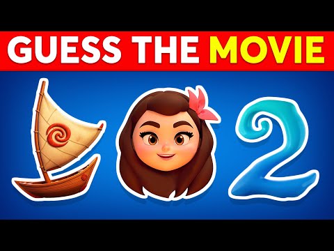 Guess the MOVIE by Emoji? 🎬🍿 120 Movie Quiz | Moana 2, The Grinch, Home Alone, Sonic the Hedgehog 3