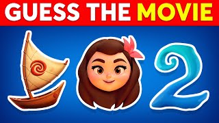 Guess the MOVIE by Emoji? 🎬🍿 120 Movie Quiz | Moana 2, The Grinch, Home Alone, Sonic the Hedgehog 3