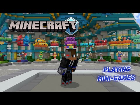 Minecraft - Playing mini-games on severs because it's been a while