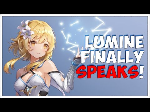 Lumine finally speaks!