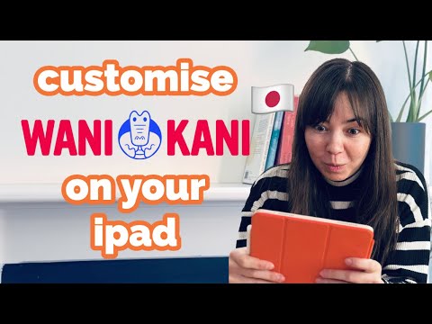 Learning Japanese: How I Customised WaniKani on my iPad