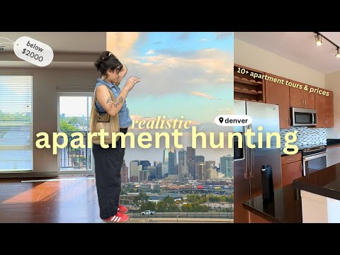 APARTMENT HUNTING in colorado (10+ apt tours, prices, size, pros & cons) *moving diaries ep2*