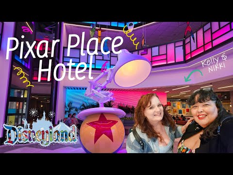 NEW Pixar Place Hotel | Exclusive Sneak Peek | Rooftop Terrace | Disneyland Resort 2024 - Full Tour!