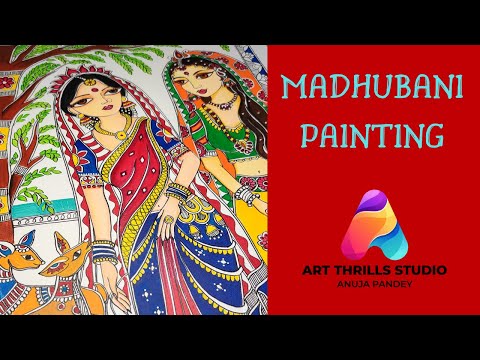 Madhubani Painting | ©Art Thrills Studio