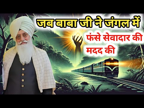 जब बाबा जी ने जंगल में फंसे सेवादार की मदद की Radha Soami sakhi । राधा स्वामी सतसंग