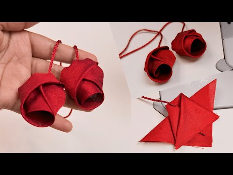 Exclusive: Easy and Beautiful Blouse Latkan Making at Home | Rose Latkan Design | Tassels