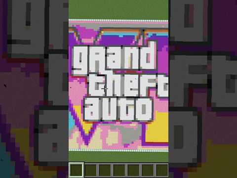 Satisfying Sand Art Minecraft (GTA 6) | #shorts