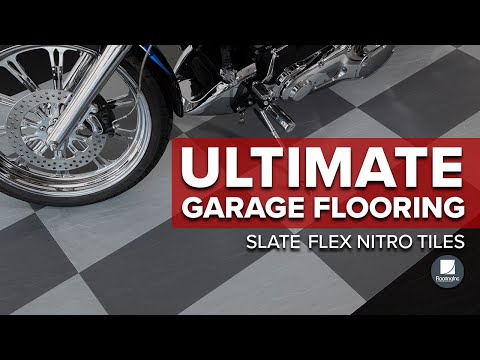 New & Improved Slate Flex Nitro Tiles – The Ultimate Garage Flooring