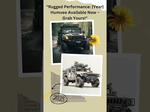 Explore a world of possibilities with our exceptional Humvee vehicles for sale