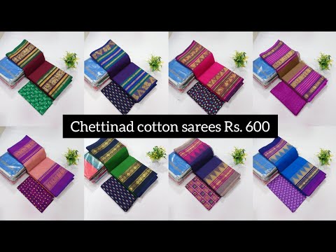 New arrival of🌷Chettinad cotton sarees🌿for order whatsapp:9488866146 #Cotton #Saree #onlineshopping