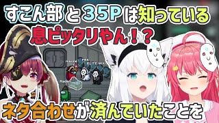 マリン船長驚愕のコンビ芸、少しずつ繋げてきたフブみこさん【さくらみこ/白上フブキ/ホロライブ切り抜き】