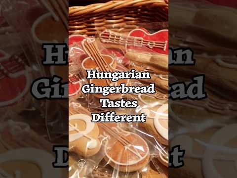 Trying Hungarian Gingerbread in Budapest