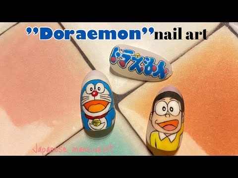 【Nail】“Doraemon”nail art /ドラえもん ネイルアート