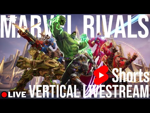 🔴LIVE - JUSTGAV PLAYS MARVEL RIVALS FOR THE FIRST TIME (Vertical Stream)