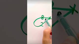 Easy mouse drawing 🐁🐁using numbers #mousedrawing #easydrawingforkids #artandcraft #shorts #colors