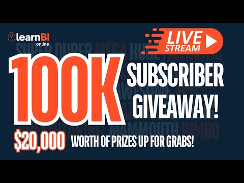 100K Subscriber Giveaway Livestream