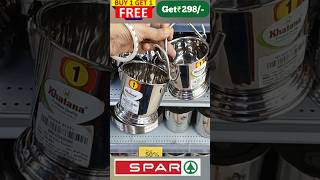 🔥😍SPAR Finds Latest Kitchen Items Buy1get1 Free| Dmart Clearance sale offers #dmart #affordablefinds