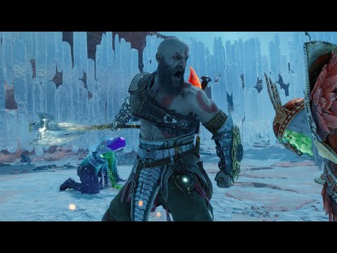 [God of War Ragnarök] Svipdagr/Sisters of Illska, GMGOW, No Damage (Realm Shift Build, Level 4)