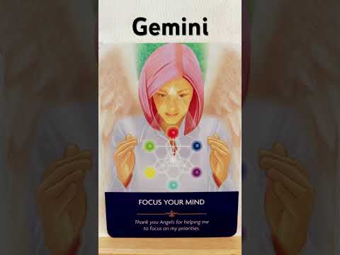 Gemini / There’s so much on your mind right now #angelcards ##gemini