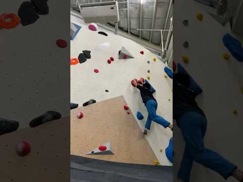 Pogo move to double gaston #Bouldering