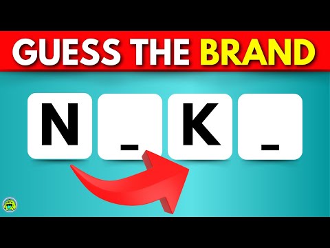 Can You Guess the Brand Without Vowels? ✅ Logo Quiz