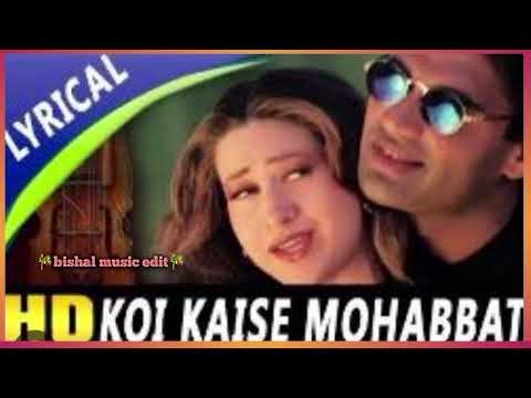 Koi Kaise Mohabbat Chupaye Krishna 1996Sunil Shetty & Karishma Kapoor Full Song HD2023