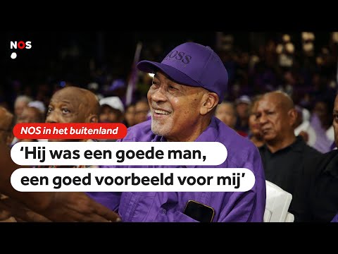 Surinaamse jongeren over dood Bouterse: 'Hij was de beste president ooit'