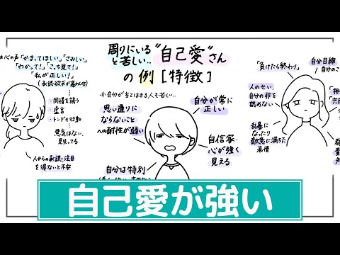 【自己愛性パーソナリティ】自分は特別・自分は悪くない・トンデモ行動。自己愛が強い人への対処と改善までご紹介。／ナルシスト、話を聞かない、押し付け、支配的