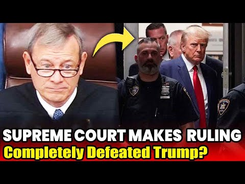 Supreme Court Makes FIRST MAJOR RULING on Trump | Trump FAILS first test at the US Supreme Court