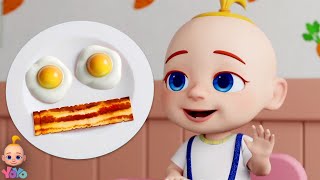 Breakfast Song, नाश्ते का गाना, Learning Rhymes for Babies, हिंदी बालगीत