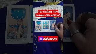 Gêmeos em silêncio #signos #canaldetarot #tarot #amor #previsão #relacionamento