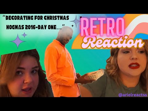 "DECORATING FOR CHRISTMAS"-RETRO HOGMAS 2016 DAY 1 REACTION!