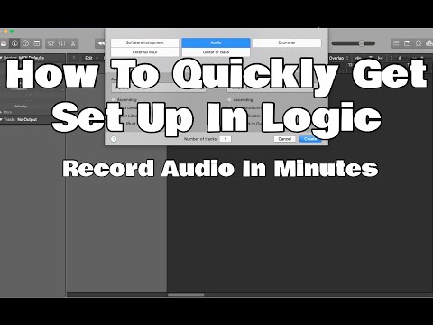 Logic Pro X - How To Record Audio