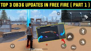 Top-3 Ob36 Update Changes In Free Fire | free fire tamil | cmd gaming